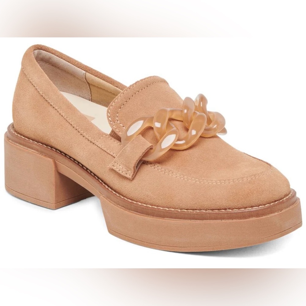 DOLCE VITA SAVARA SUEDE LOAFER  Sz 8